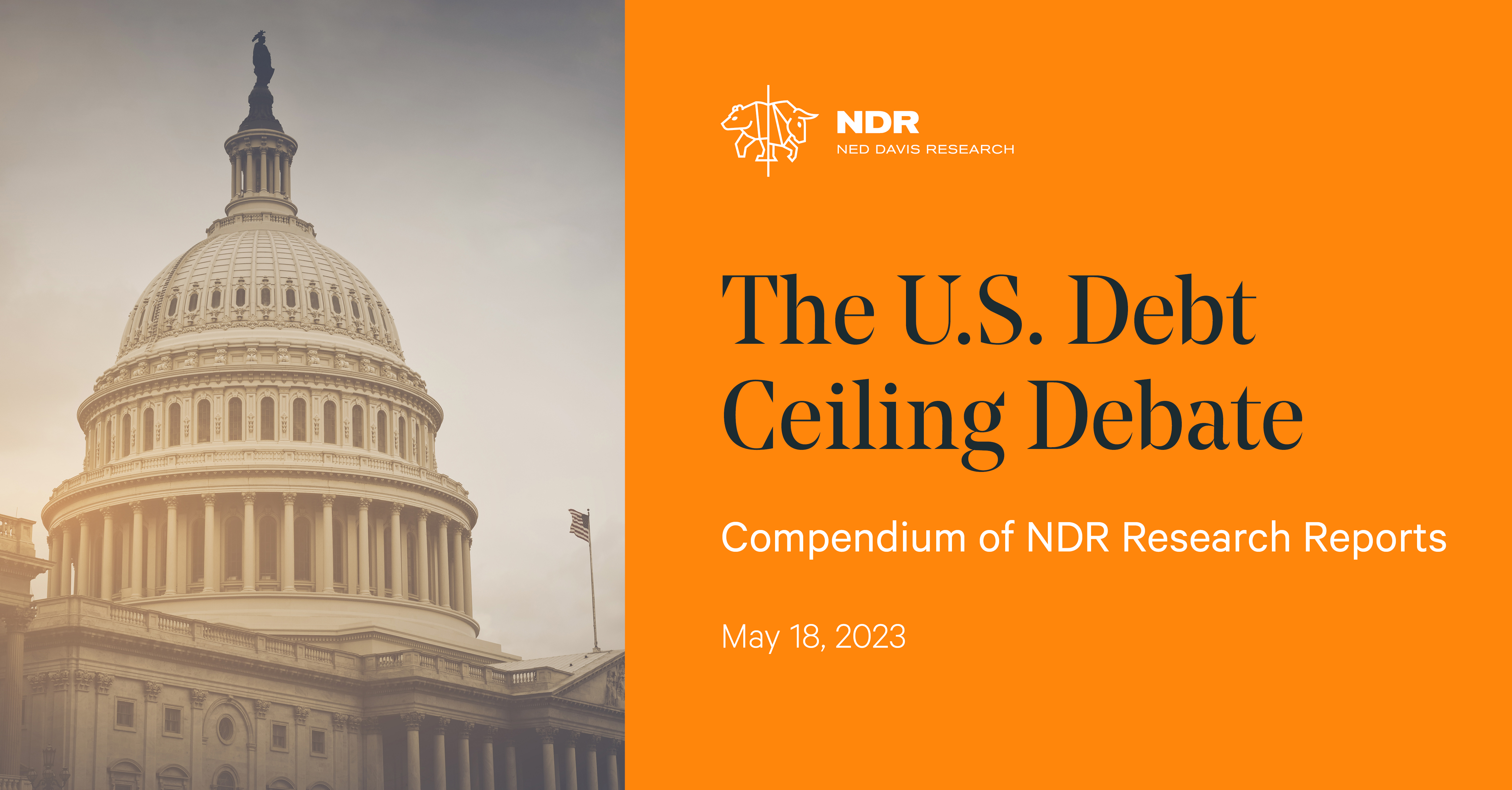 What is the impact of the U.S. debt ceiling on the U.S. economy, bonds, equities, and Treasury ETF alternatives? Read NDR’s compendium of research here. 