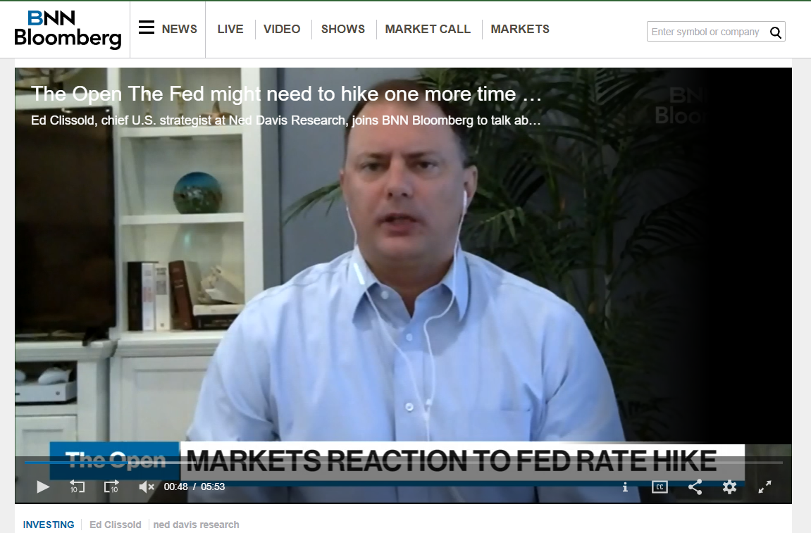 Ed Clissold Bloomberg Interview 7.27.23